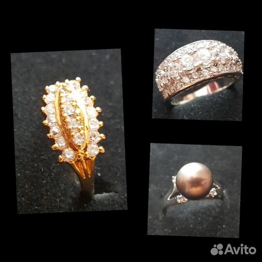 Кольца бижутерия