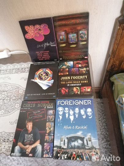 YES, foreigner, john fogerty, ELO, и др. DVD