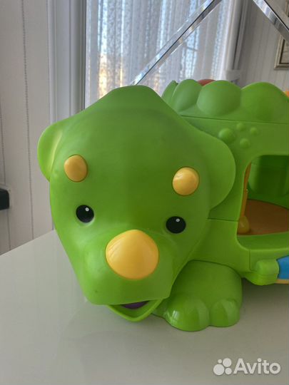 Динозаврик Fisher Price развивающая игрушка