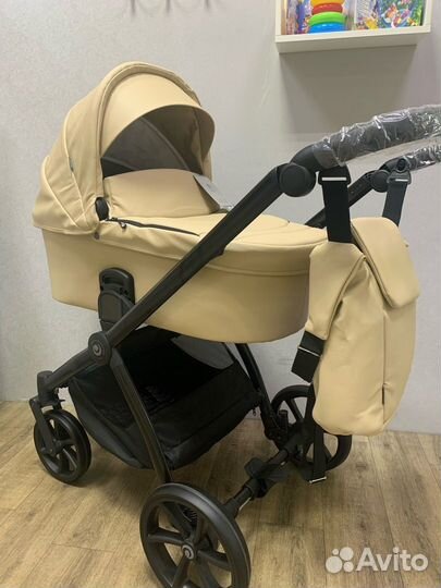 Коляска 2 в 1 Tutis Mio Eco-Leather