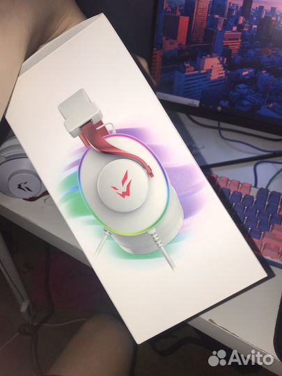 Игровые наушники с микрофоном