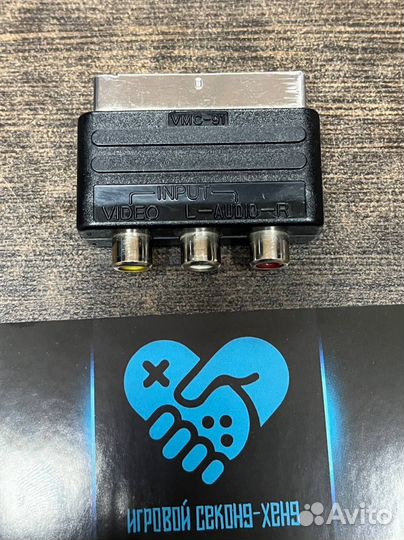 Переходник с тюльпанов RCA на scart Xbox 360 X360