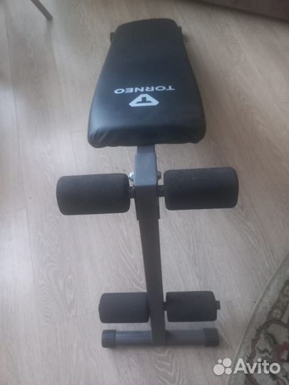 Скамья для пресса +турник настенный