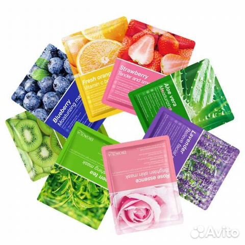 Тканевые маски bioaqua