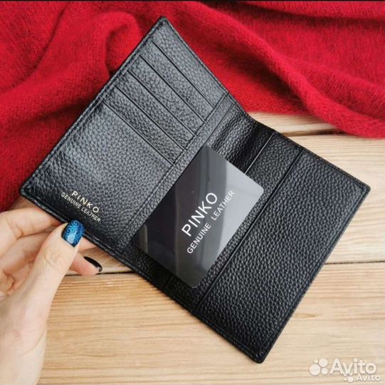 Обложка на паспорт натуральная кожа