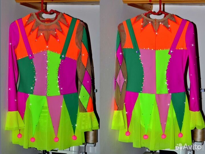 Костюм цирковой для фигурного катания 128 134