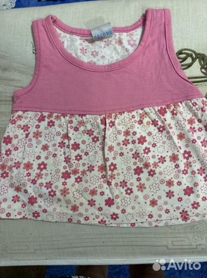 Вещи пакетом на девочку размер 86