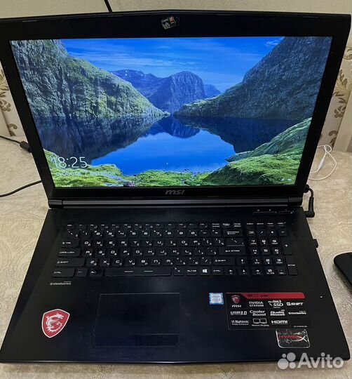Игровой ноутбук msi 17.3