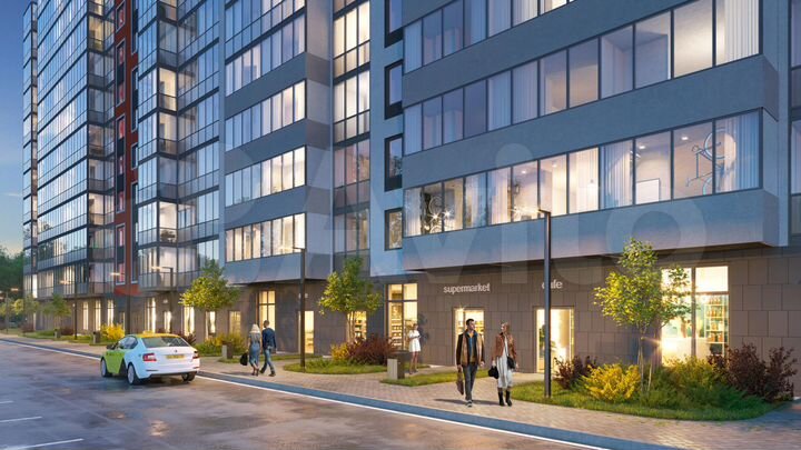 Квартира-студия, 24,3 м², 12/12 эт.