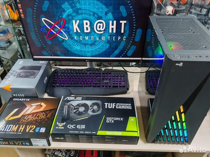 Новый игровой компьютер 