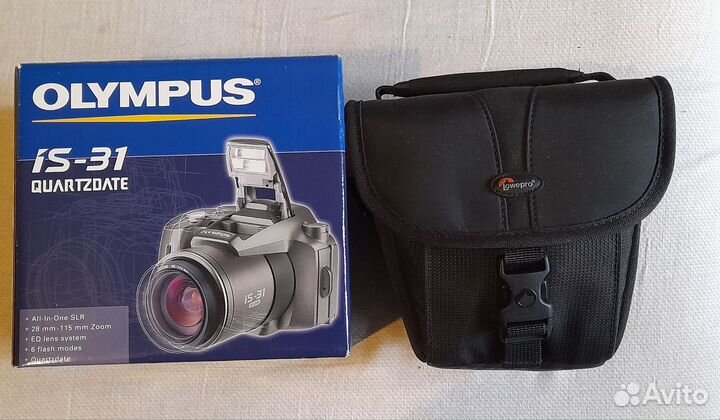 Фотоаппарат Olympus IS 31 с чехлом Lowepro