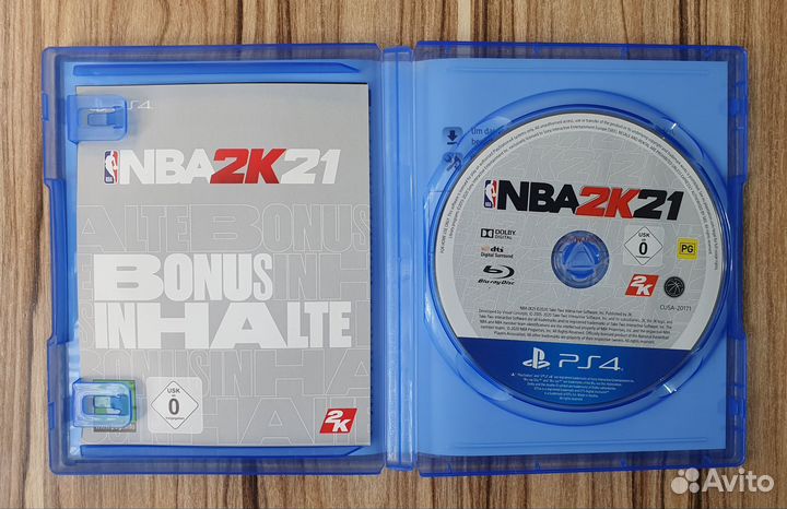 PS4 NBA 2k21. Лицензия