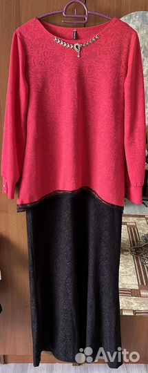 Платья длинные рамеры 46-48