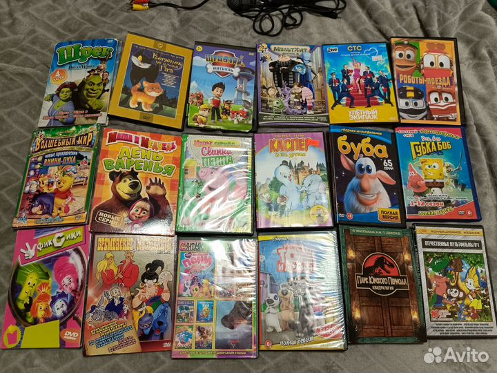 Dvd диски мультфильмы