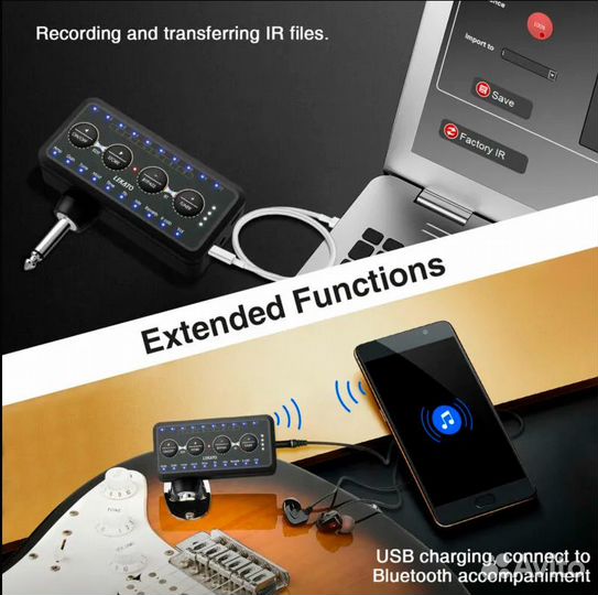 Гитарный усилитель/процессор Lekato