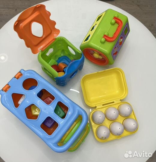 Развивающие игрушки сортеры