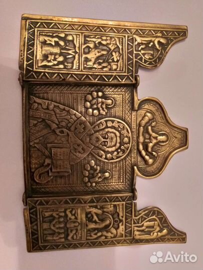 Старинная икона николай чудотворец