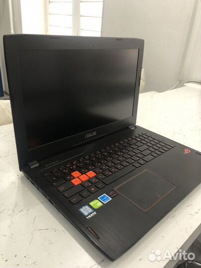 Ноутбук asus rog strix GL502V