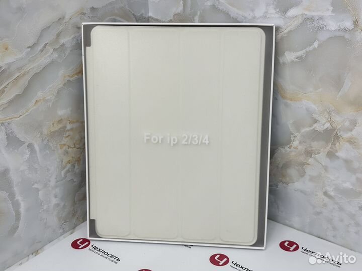 Чехол для iPad 2 / 3 / 4 Apple Smart Case белый