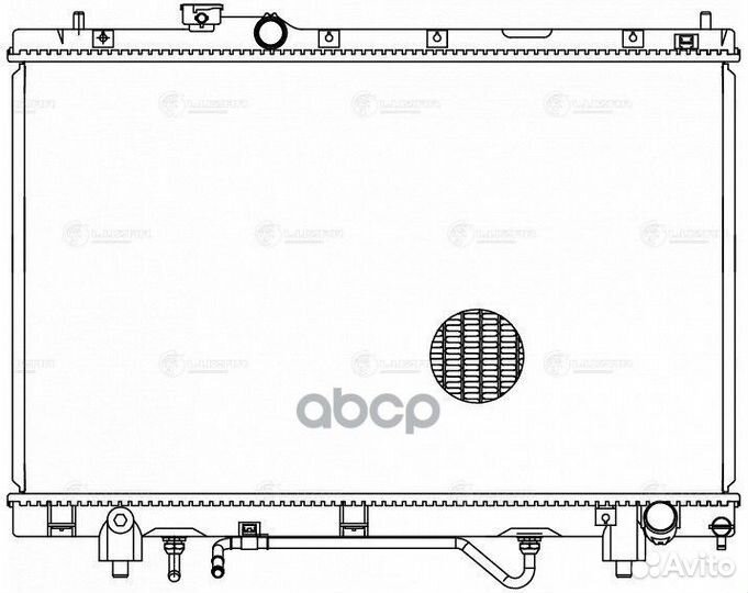 LRC 1906 Радиатор toyota ipsum /gaia /nadia /PI