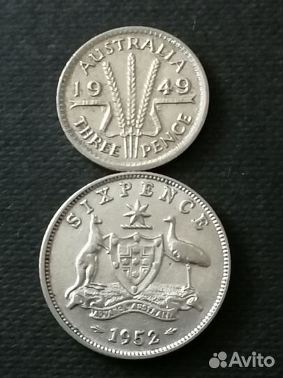 Австралия Серебро Георг vl