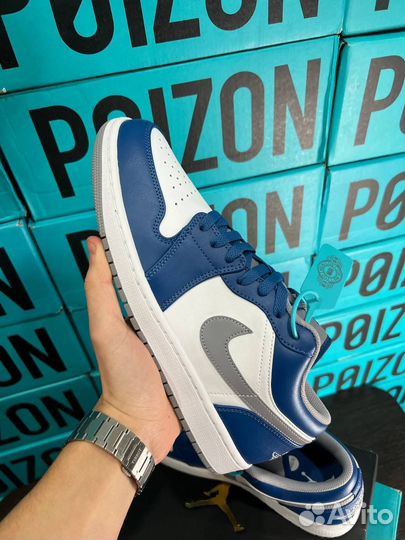Nike Air Jordan 1 Low True Blue Оригинал