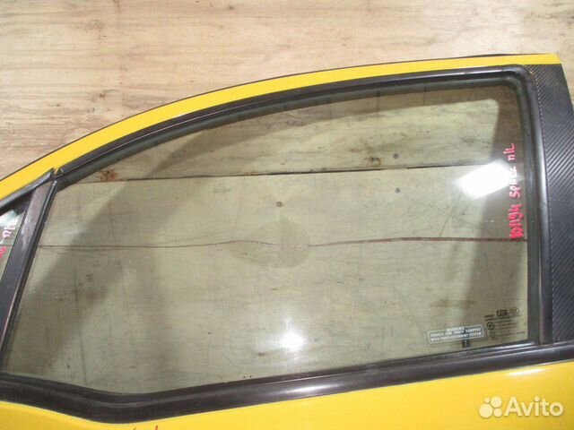 Стекло двери передней левой Chevrolet Spark 2