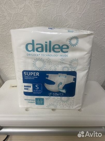 Памперсы для взрослых dailee S super