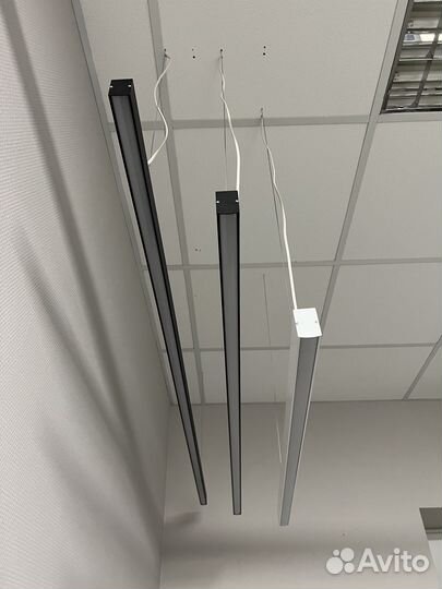 Линейный светодиодный светильник 1200мм, 1000мм