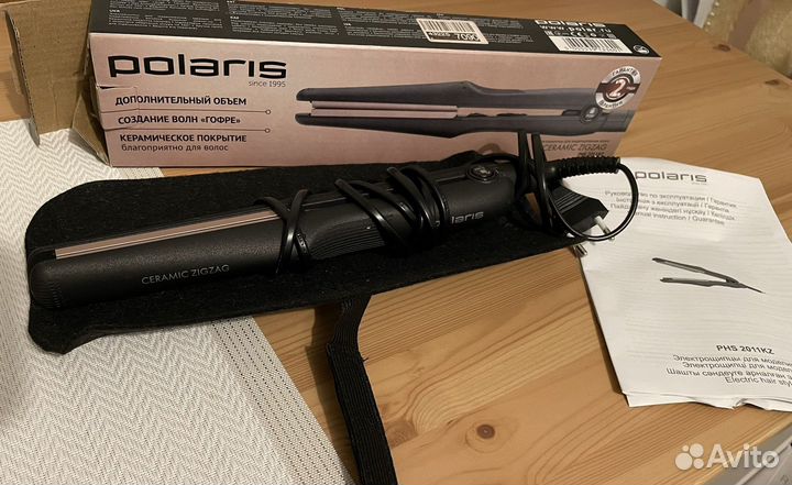 Стайлер/Щипцы для прикорневого обьема polaris