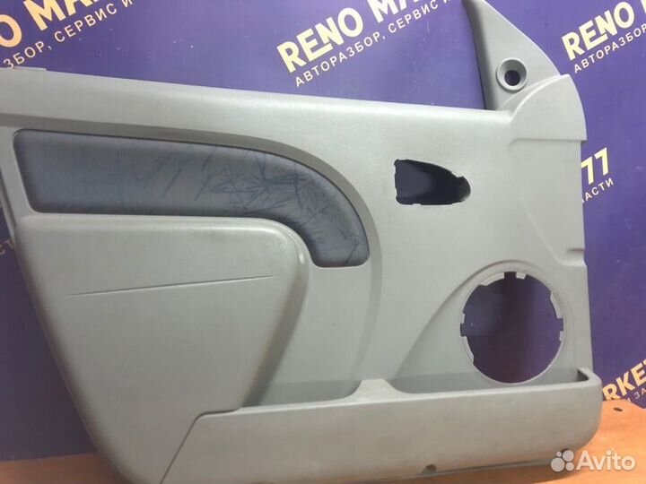Обшивка двери передняя левая Renault Logan 1 седан