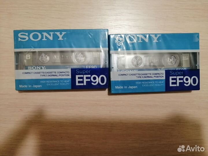 Аудио кассета Sony ef90