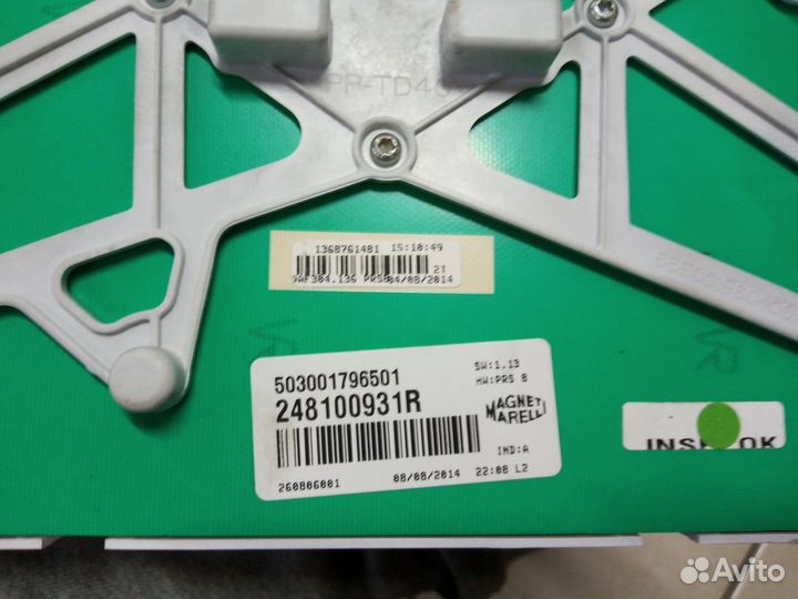 Панель приборов Nissan Almera G15 1.6