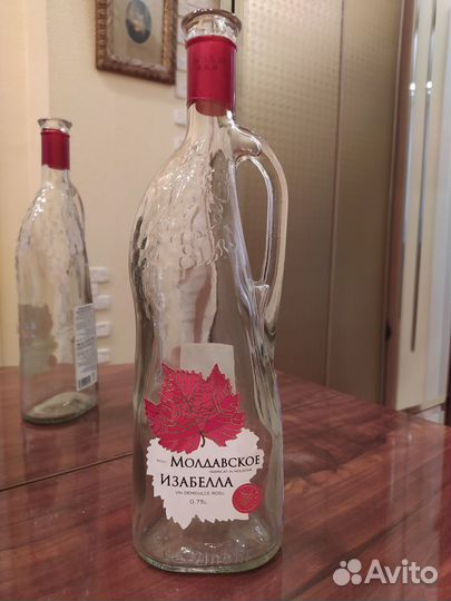 Бутылка стеклянная