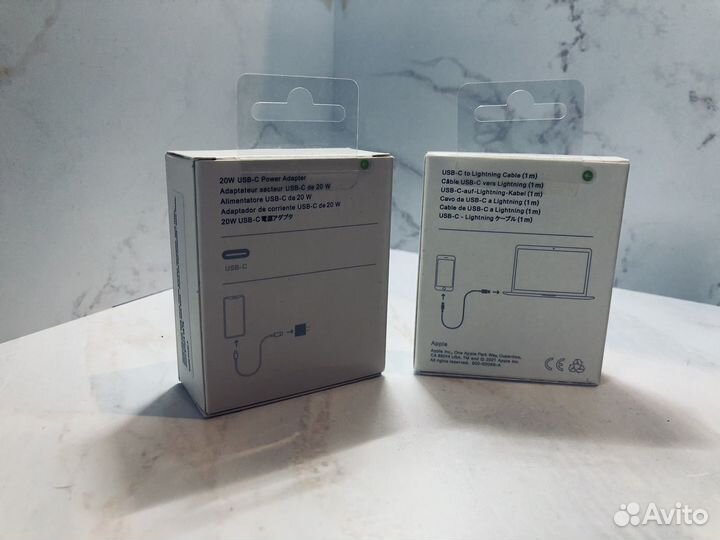 Блок питания Apple + Lighting