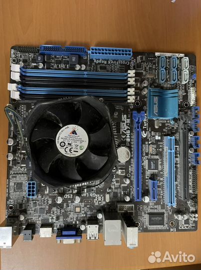 Плата Asus P8H67-M + Intel core i5-2300