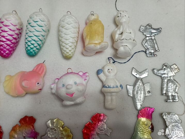 Елочные игрушки СССР