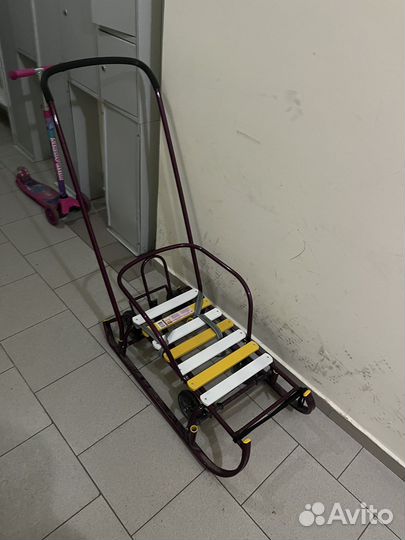 Санки ника тимка 5 с колесами