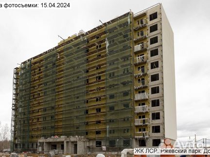Ход строительства ЖК «ЛСР. Ржевский парк» 2 квартал 2024