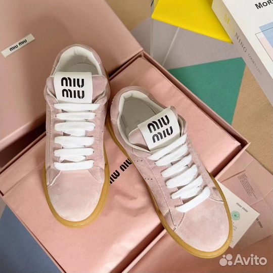 Кеды# женские Miu Miu Премиум