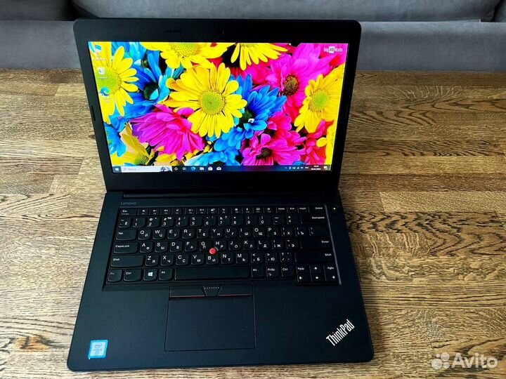 Ноутбук Lenovo thinkpad e470 как новый с IPS