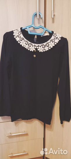 Джемпер школьный для девочки, рост 152