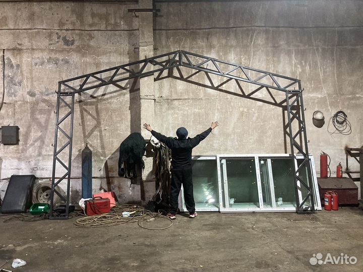 Каркас 6м Ангар металический