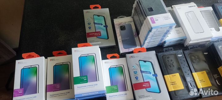 Чехлы и стекла для телефонов