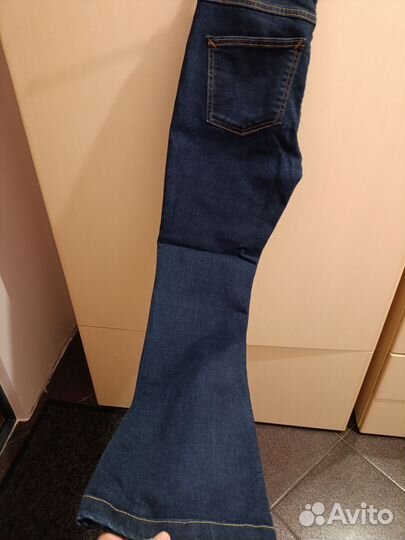Джинсы клеш женские 44