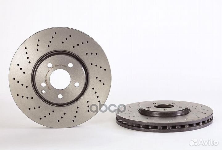 Тормозной диск 09A82811 Brembo
