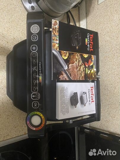 Электрогриль Tefal Optigrill+ GC712834 black