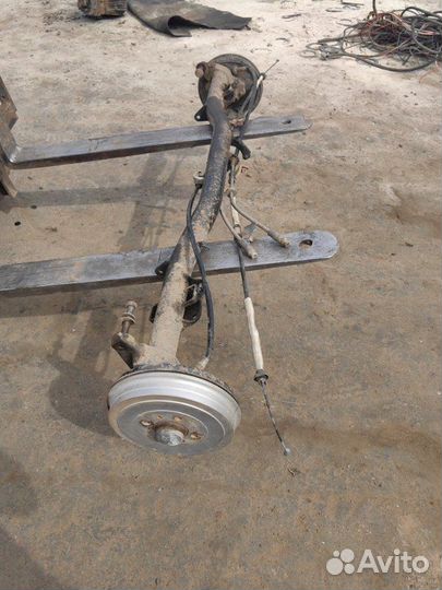 Задняя балка Fiat Doblo минивен 350A1000 2009