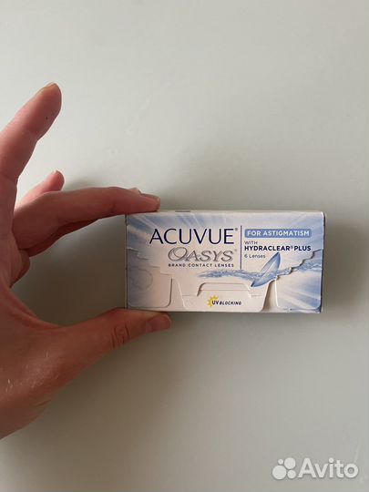 Линзы acuvue oasys astigmatism