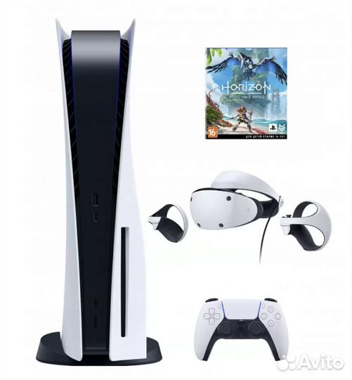 Sony PlayStation 5 (3-ревизия) +Шлем Sony Playstat